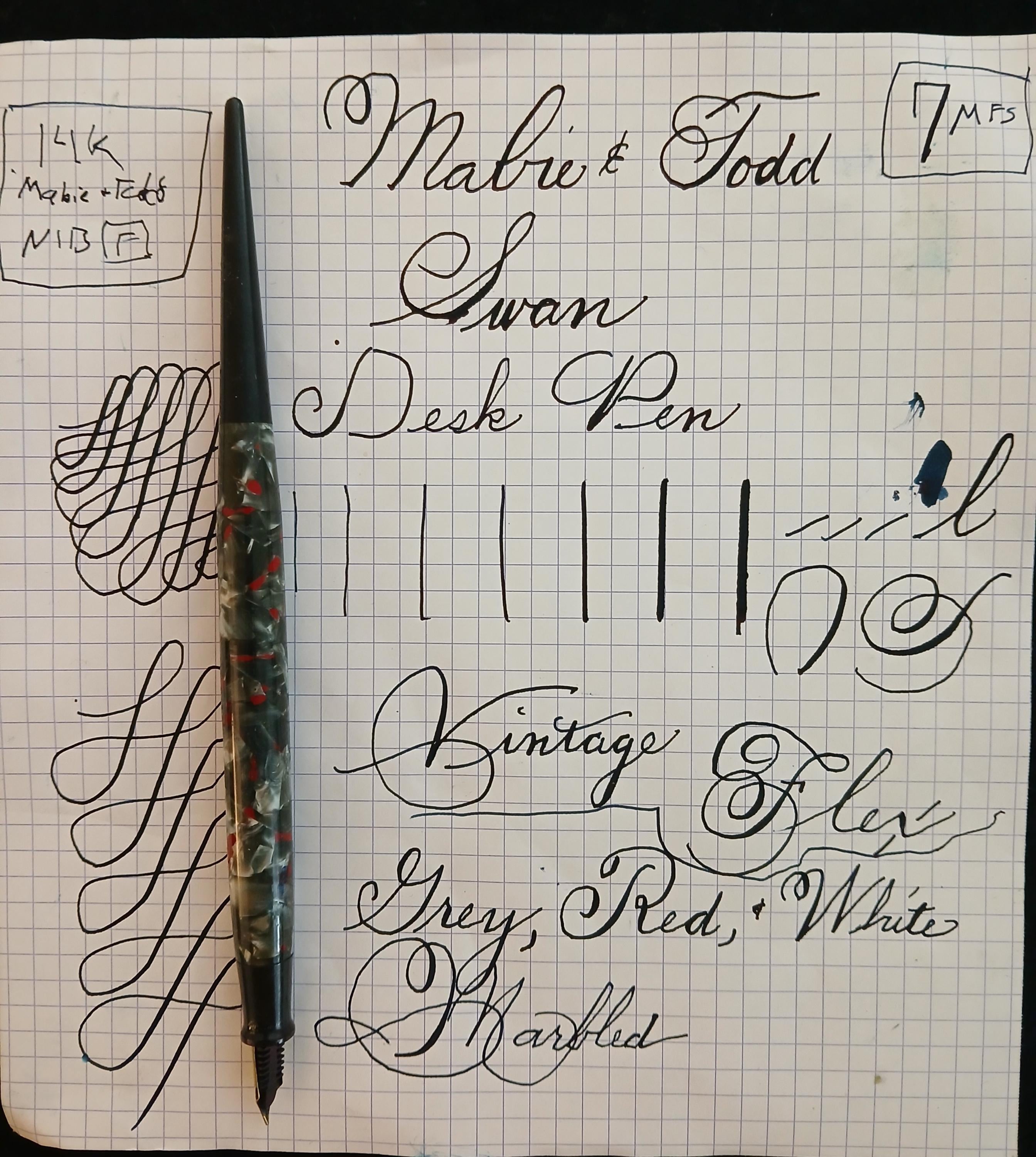 Mabie Todd Swan Pen Flex