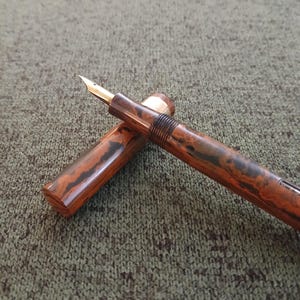 Eric / 1920's French Ripple (gemêleerd) hard rubber / MFS 4 SuperFlex tot bijna 2,7 mm