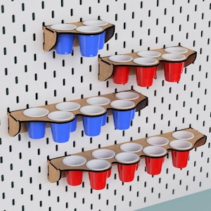 IKEA SKADIS Shelf - Pegboard - Skadis Accessories Attachments - Craft Organisation - Peg Board Storage - Organiser - Eco-Friendly - Crafting