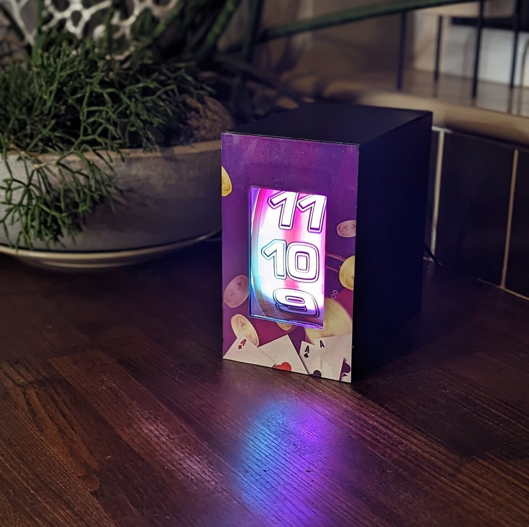 Handmade Slot Machine Display Slot Machine Light Man Cave Etsy UK