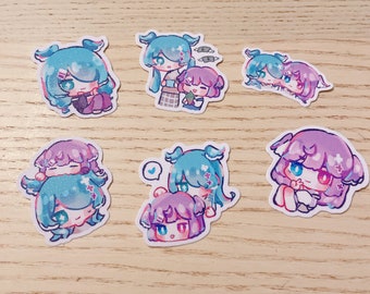 Dragon Sisters stickers