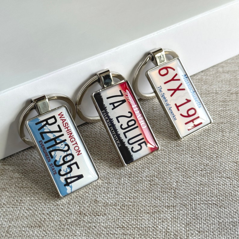 Massachusetts License Plate Keychain Popular Right Now Custom Keychain