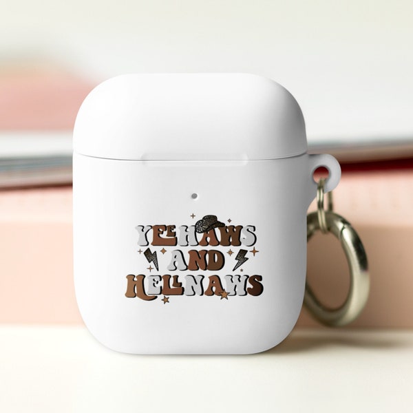 Yee Haws & Hell Naws AirPods case | Cowgirl AirPods Case | Western Airpods | Country Air pods Case
