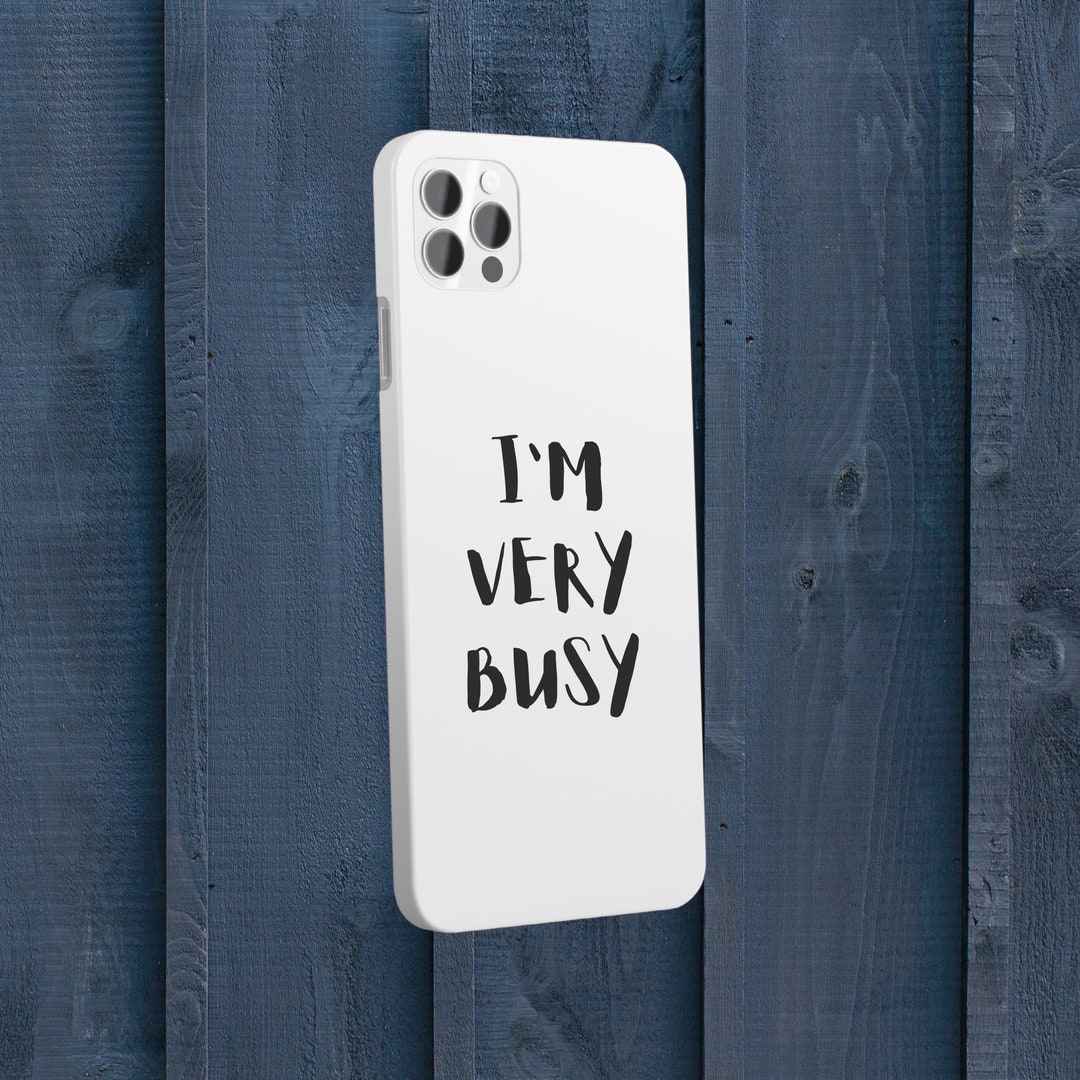 I'm Very Busy | Smartphone Aufkleber Sticker - Etsy