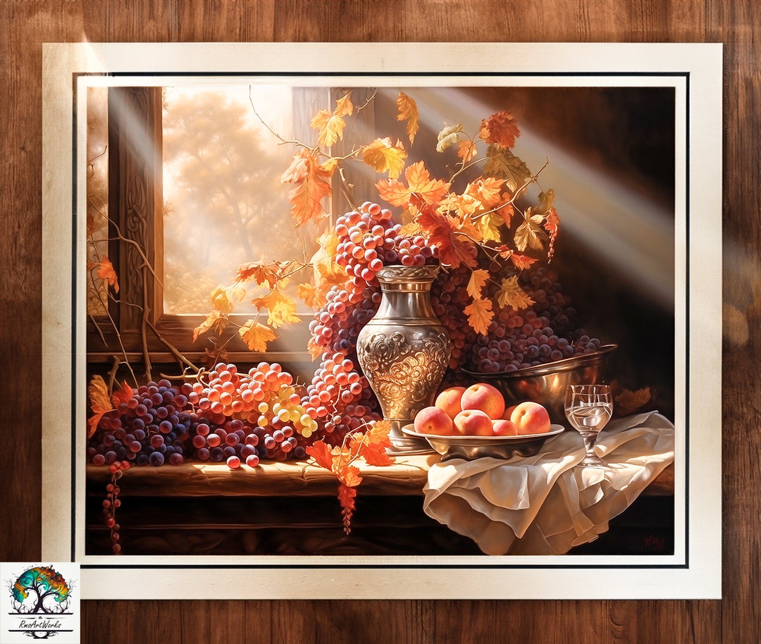 Printable Still Life, Autumn Decor, Kitchen Decor, Printable Wall Art ...