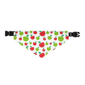 Apples to Apples Pet Bandana Collar | Fall Dog Accessory | Apple-Themed Pet Gift