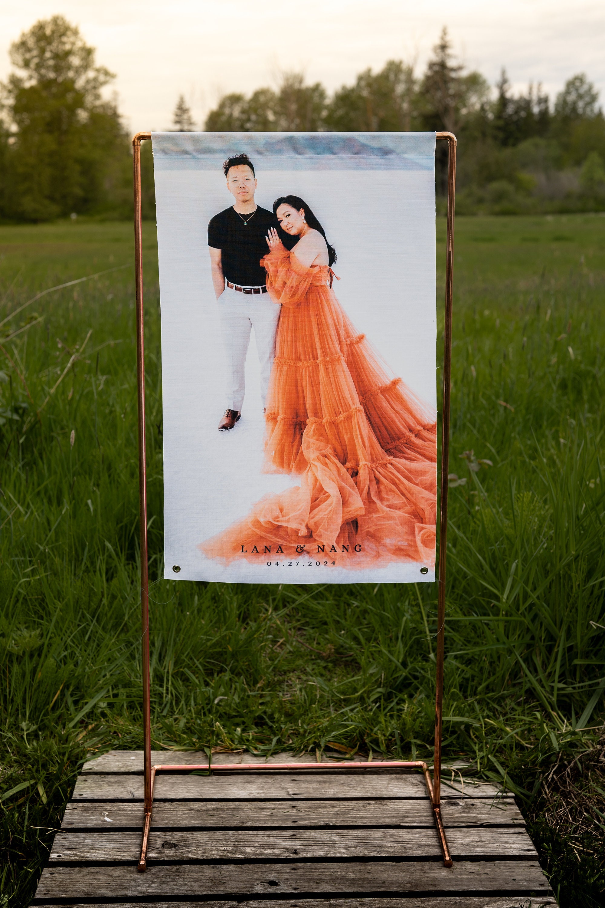 Fabric Wedding Welcome Sign Modern Wedding Welcome Sign Fabric