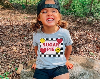 Toddler Sugar Pie Tshirt, Toddler Valentine Tshirt, Valentines Day, Matching siblings shirt, Sugar Pie