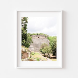 Mexico Wall Art - Las Ruinas de Uxmal - Mayan Ruins - Mexican Photography - Yucatán, Mexico - Poster
