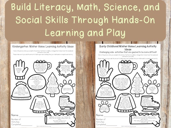 Hands-On Winter Learning Activities for Preschoolers