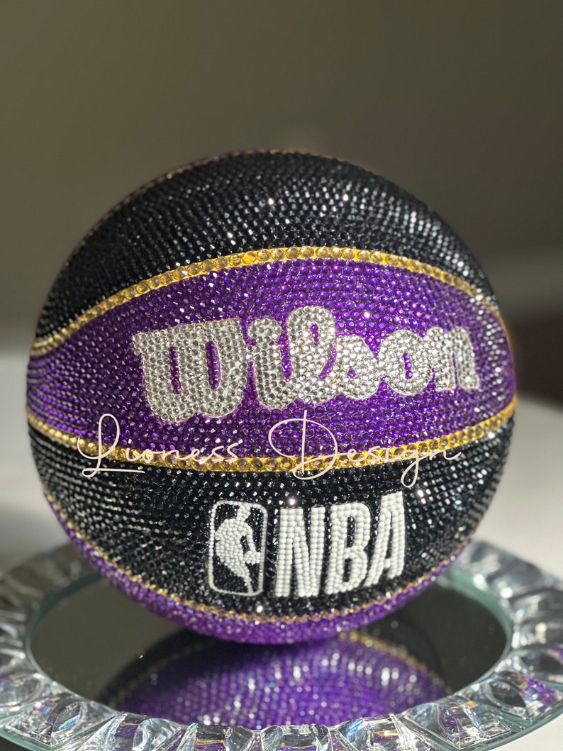 Customized Rhinestone Team Basketball - Etsy