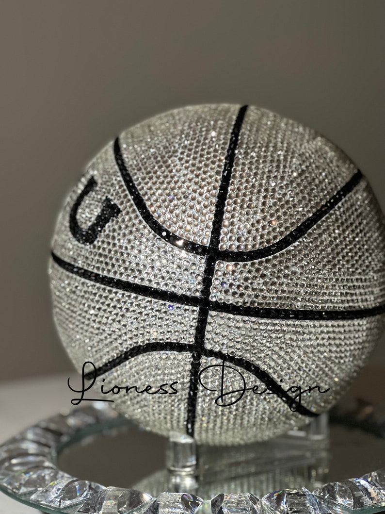 Customized Rhinestone Team Basketball - Etsy