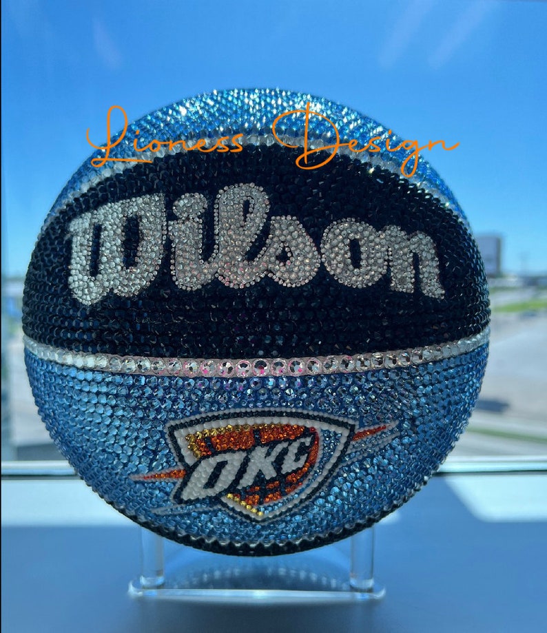 Customized Rhinestone Team Basketball - Etsy