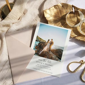 Modern Save The Date Template, Save The Date Card, Modern Save The Date, Editable Save Date, Printable Save Date, Save The Date Invite