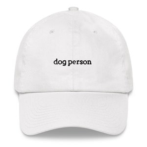 dog person Dad hat | Dog mom hat | Dog dad hat | Dog lover hat | Baseball hat