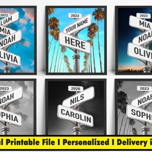 Personalized Street Sign | Digital Download | Custom Street Sign | Home Décor Gift | Custom Sign | Home Decor | Anniversary Gift