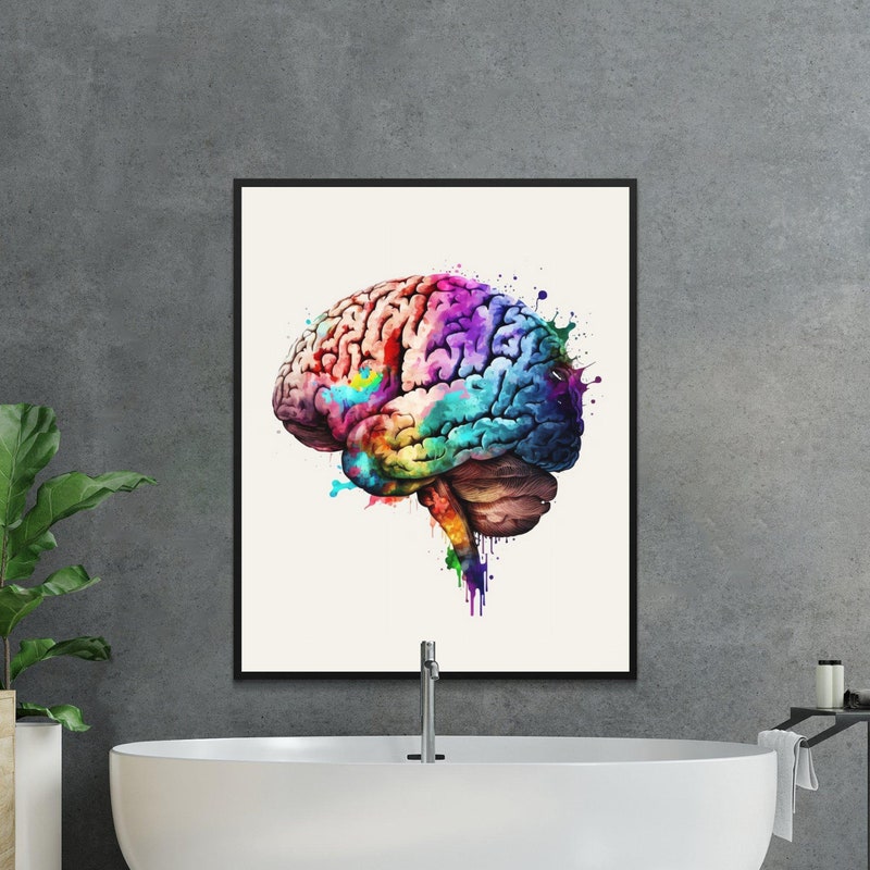 Brain Art - Etsy