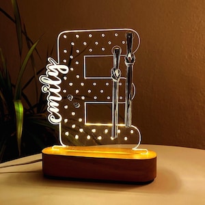Gifts for Mom Acrylic Jewelry Organizer, Personalized Earring Holder - Birthday Gift for Her, Custom Earring Display, Teenage Girl Gifts,