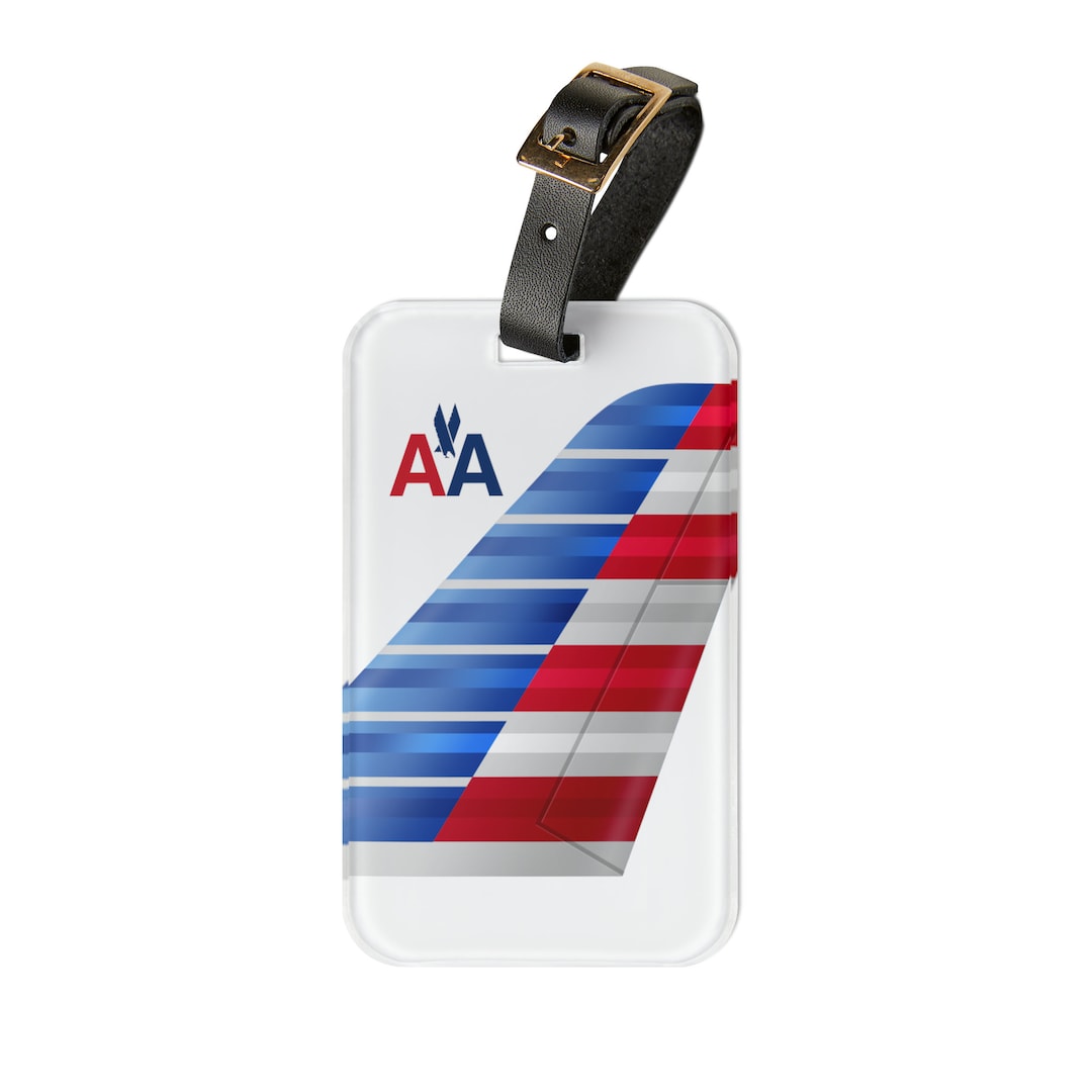 American Airlines Luggage Tag - Etsy