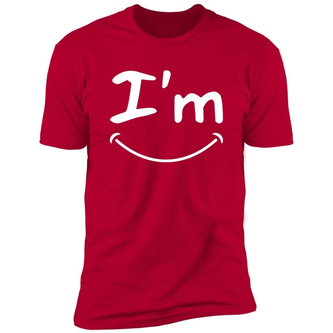 Im Happy Z61x Premium Short Sleeve Tee (closeout) - Etsy