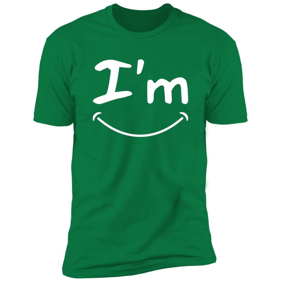 Im Happy Z61x Premium Short Sleeve Tee (closeout) - Etsy