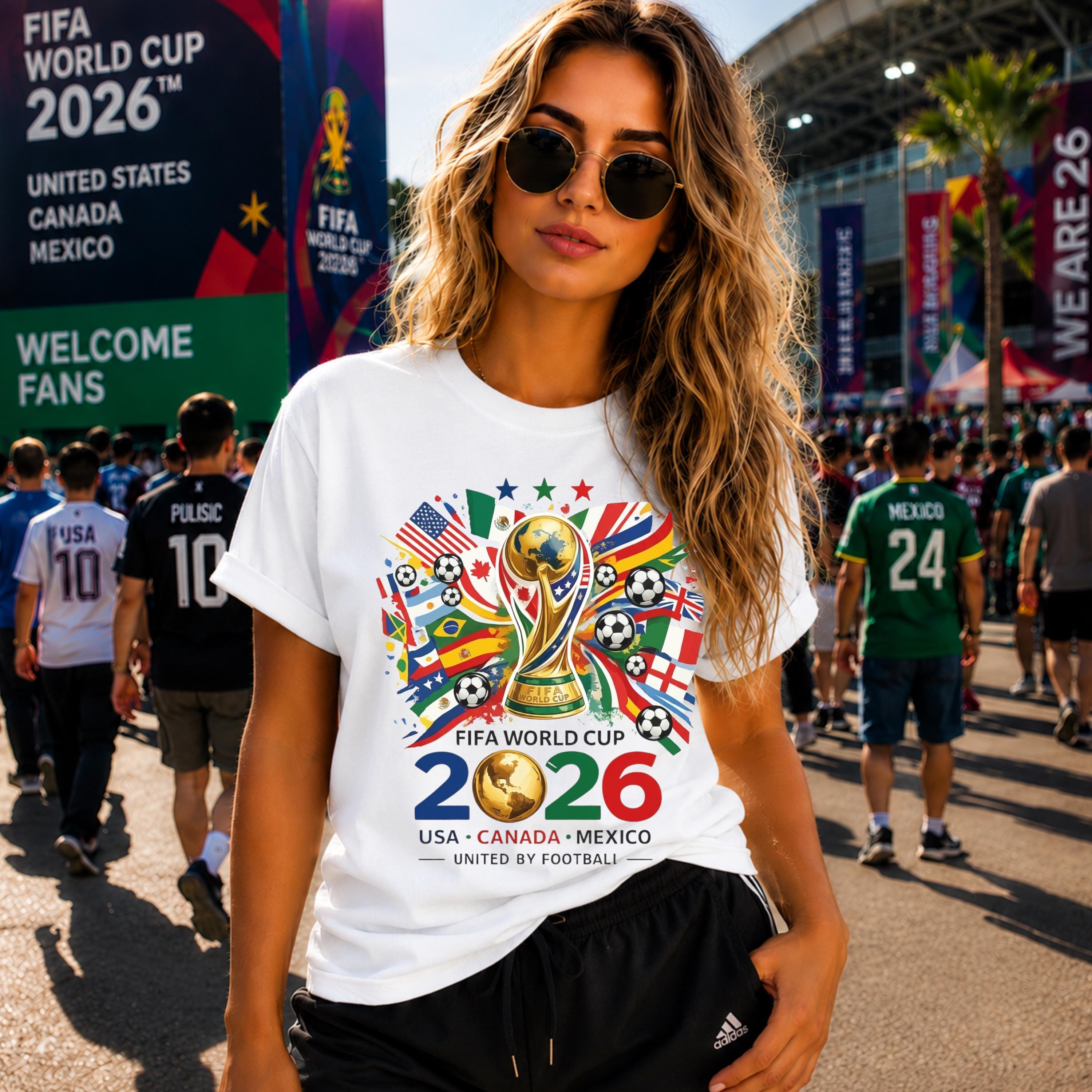 2026年ワールドカップサッカーシャツ、コンフォートカラーズ