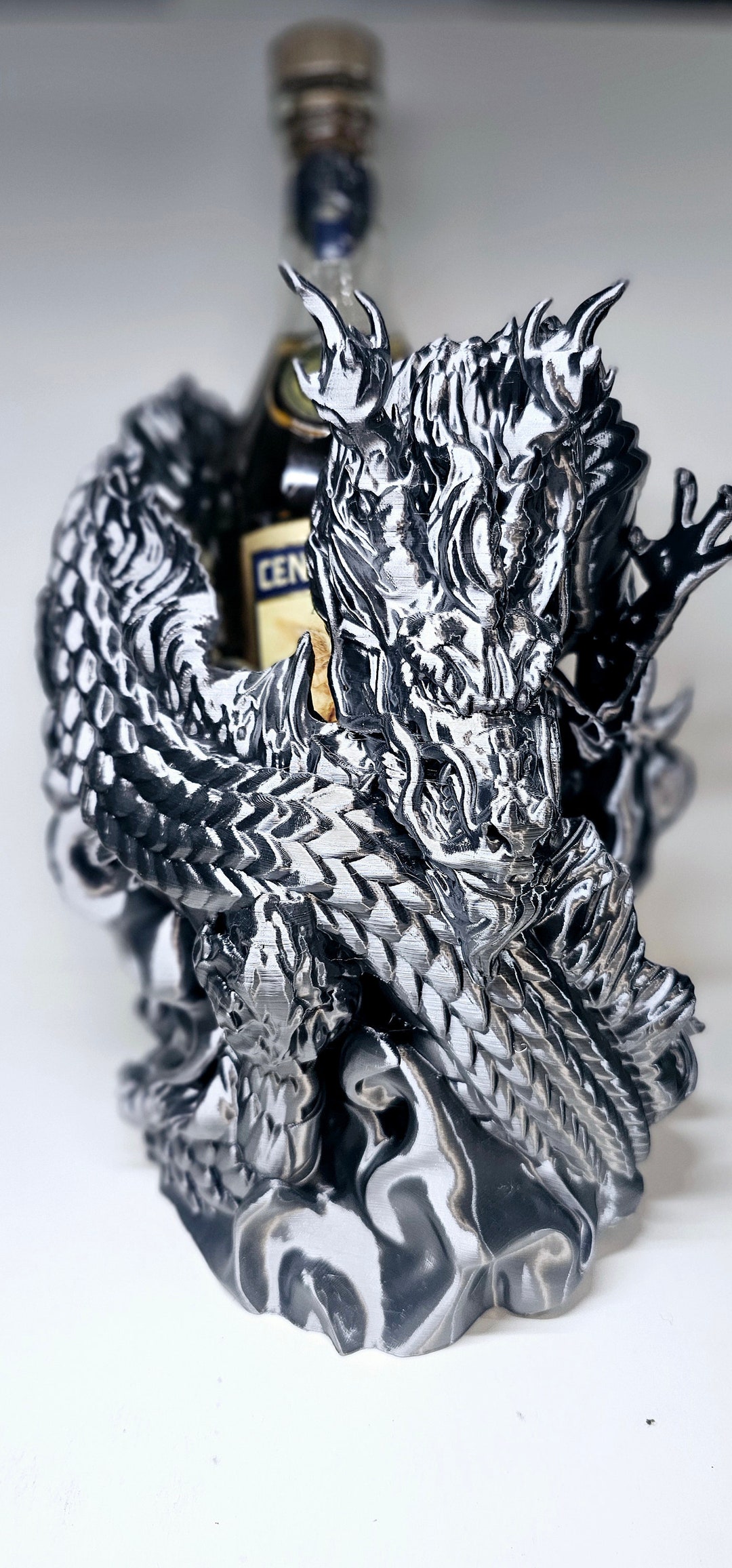 Wine Bottle Holder Gift for Her, Countertop Wine Rack, Freestanding