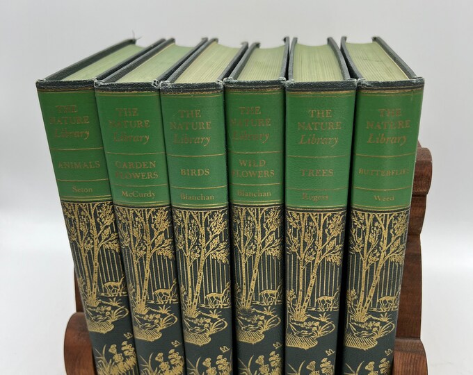 Complete Set of the Nature Library 1926 Etsy