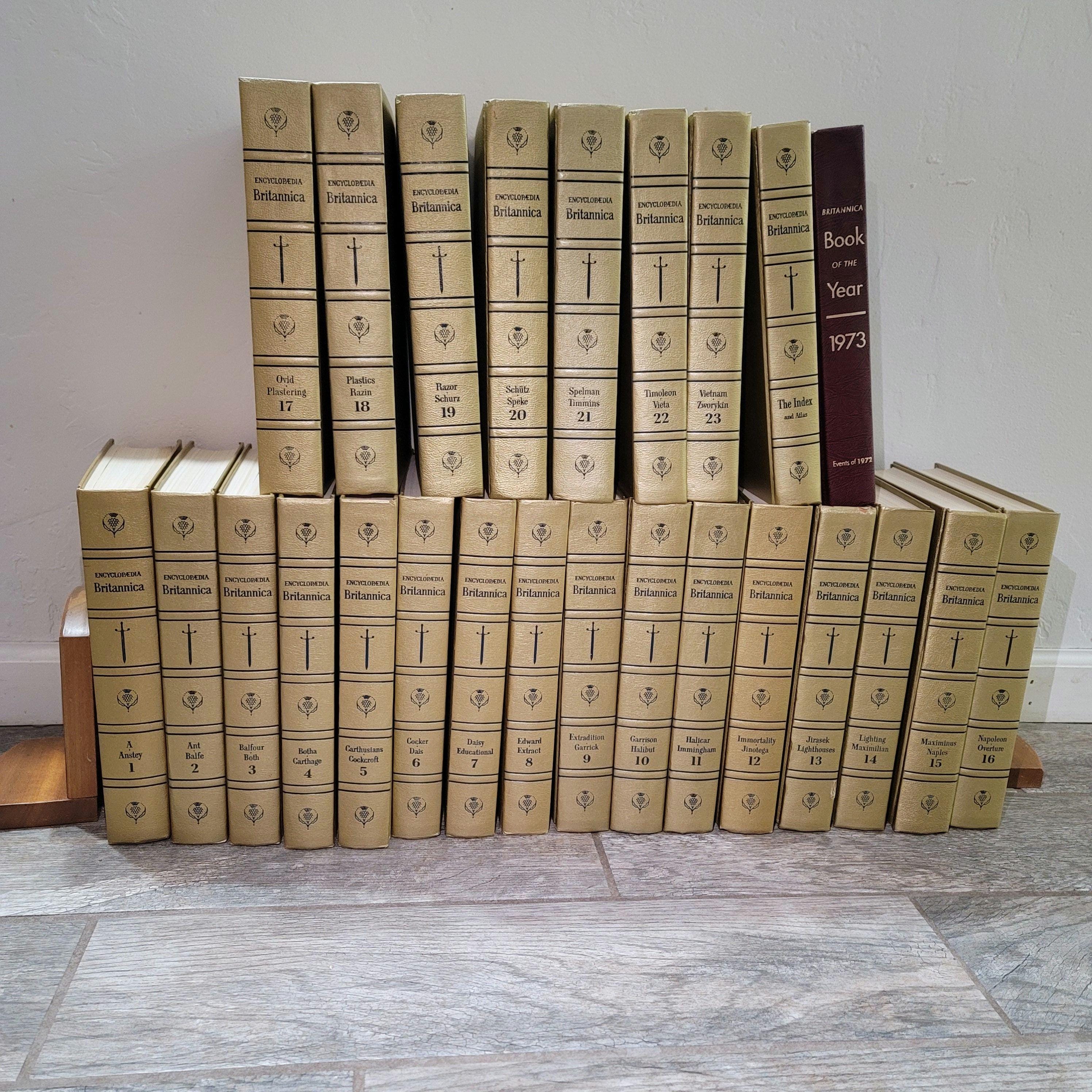 Britannica Books Set - Etsy