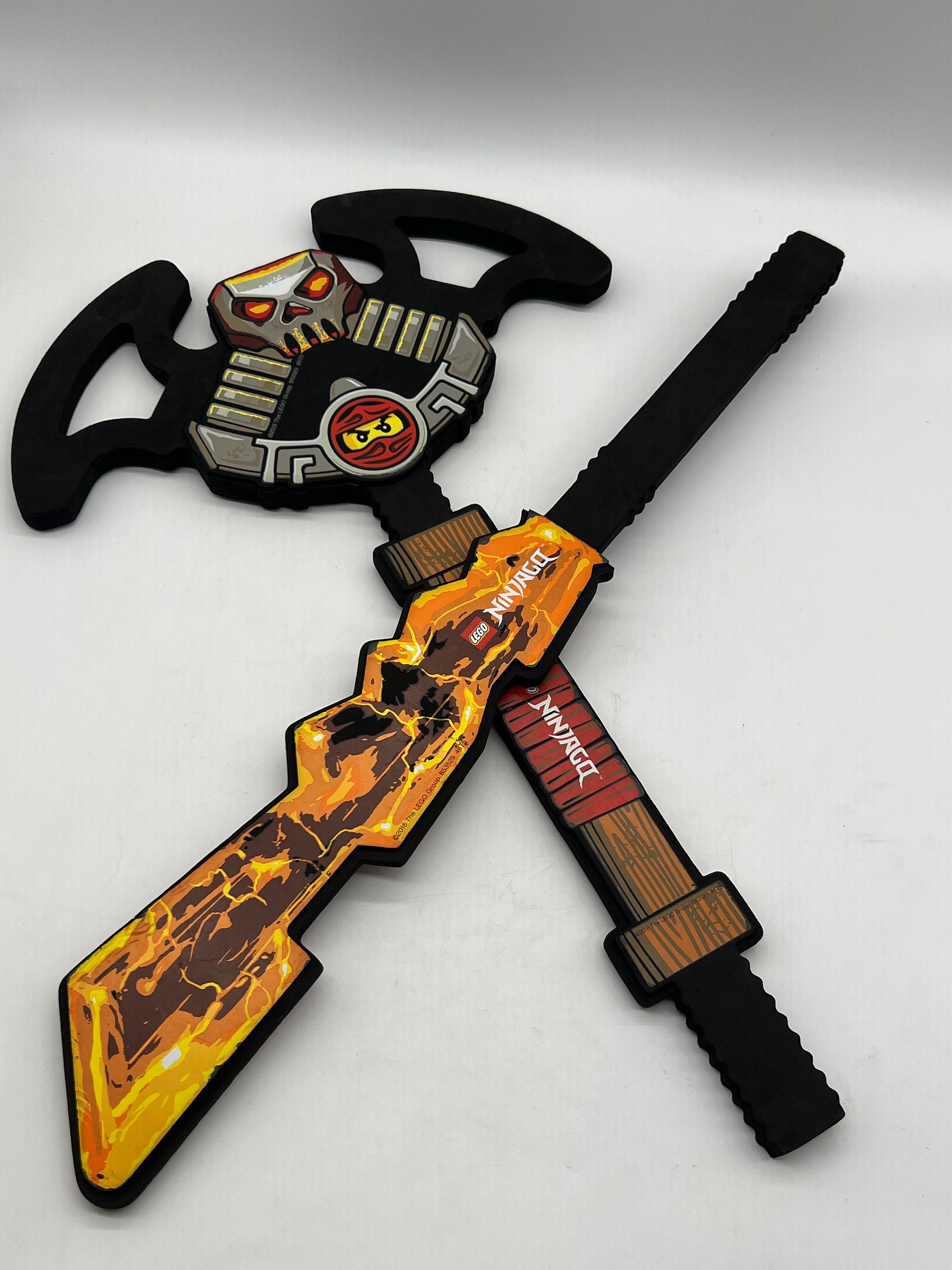 5 x Ninjago LEGO® Black Ninja Katana Sword Samurai Warrior Minifigure Weapon
