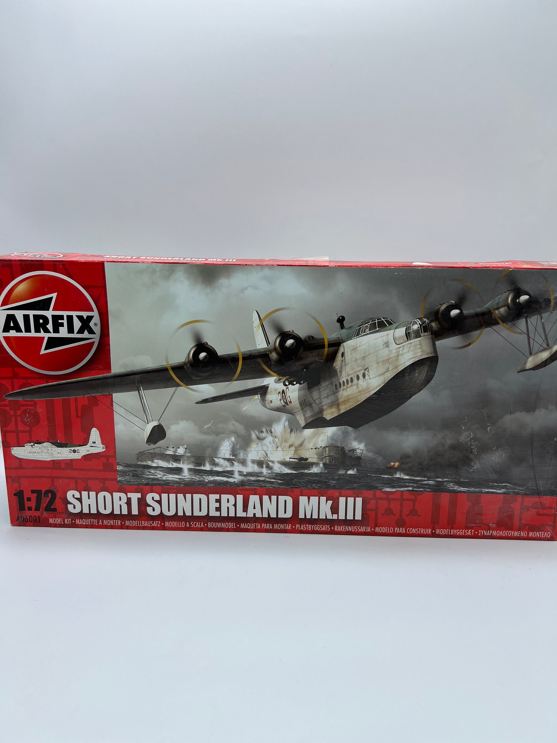 Airfix Short Sunderland III 1/72 Scale - Etsy