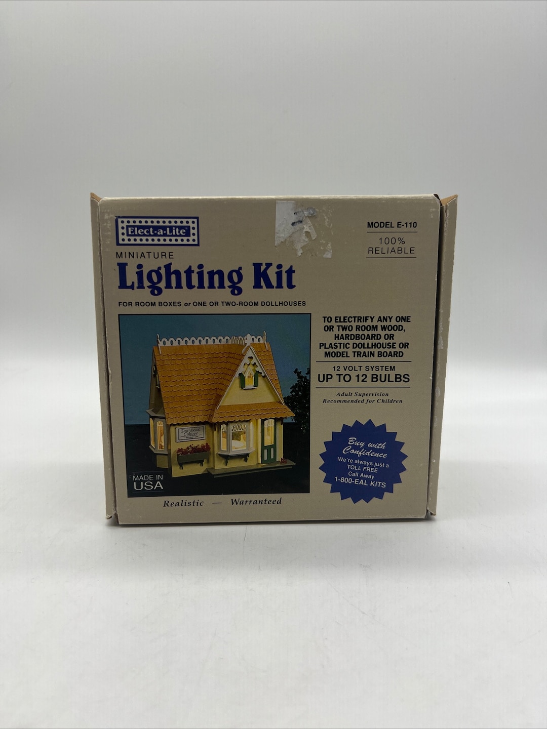 Vintage ELECTRALITE doll House Lighting Kit Model 110 NOB Etsy