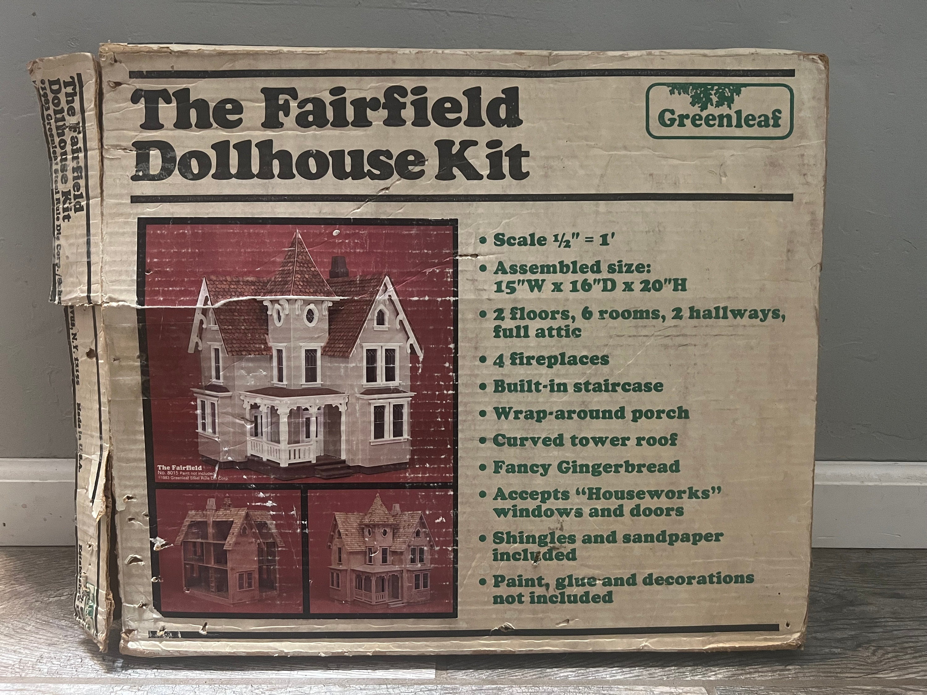 Greenleaf The Fairfield Dollhouse Kit for sale online