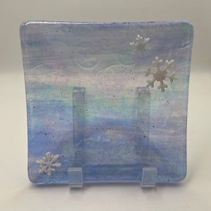 Snowflake Plate - Etsy