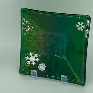 Snowflake Plate - Etsy