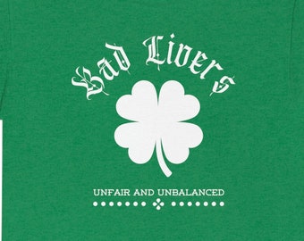 Bad Livers - Unfair and Unbalanced Festival T Shirt