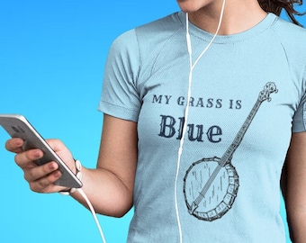 My Grass is Blue - Unisex Heavy Cotton Tee