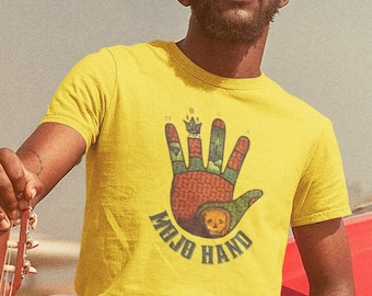 Mojo Hand T Shirt - Unisex Jersey New Orleans NOLA Voodoo  Short Sleeve Tee