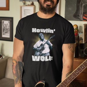 Howlin&#39; Wolf - Unisex Jersey Country Blues Short Sleeve Tee