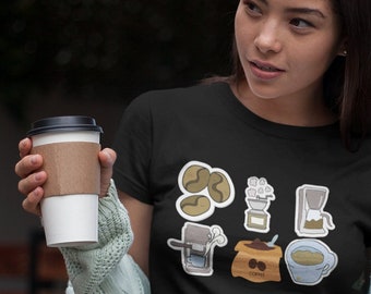 Coffee Lovers - Unisex Softstyle Foodie T-Shirt