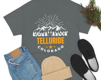 Telluride Colorado Unisex Heavy Cotton T-Shirt