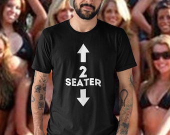 2 Seater - Funny Unisex Jersey Short Sleeve T Shirt
