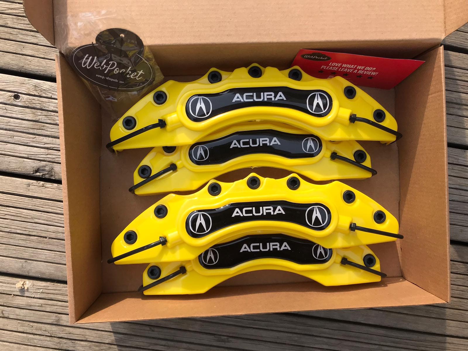 4pc Brake Caliper Covers for Acura TLX TSX Integra / Acura Etsy