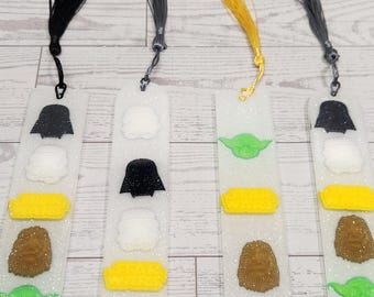 Handmade Resin Starwars Bookmark