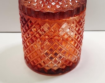 Tall Resin Storage Jar – Handmade Decorative Organizer