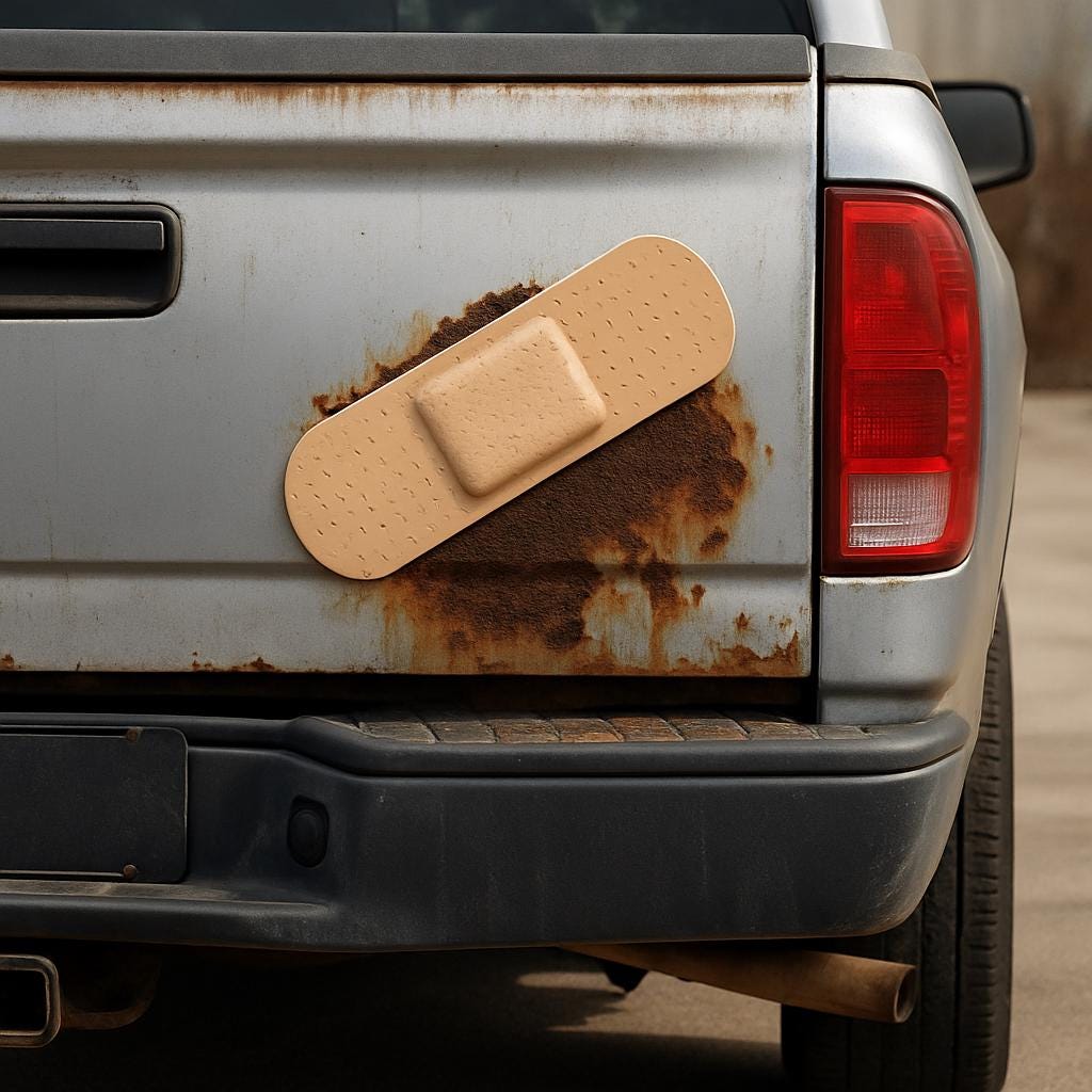 Bandage Sticker Bumper Sticker | Bandaid Car Decal, Heal Humor - Etsy