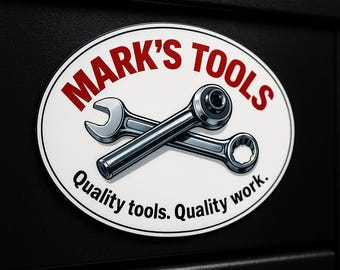 Custom Tool Design Die-Cut Magnets, Perfect for DIY Enthusiasts, Home Decor, Gifts for Handymen, Father's Day, Workshop Decoration