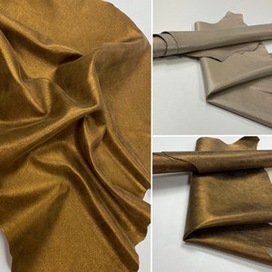 Nubuck suede leather pieces DIN A4/3/2 leather skin 0.6-1.2 leather sold by the meter, lamb leather Italian nappa leather soft