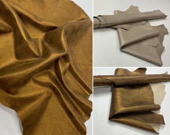 Nubuck suede leather pieces DIN A4/3/2 Leather hide 0.6-1.2 Leather by the meter, lambskin Italian nappa leather soft
