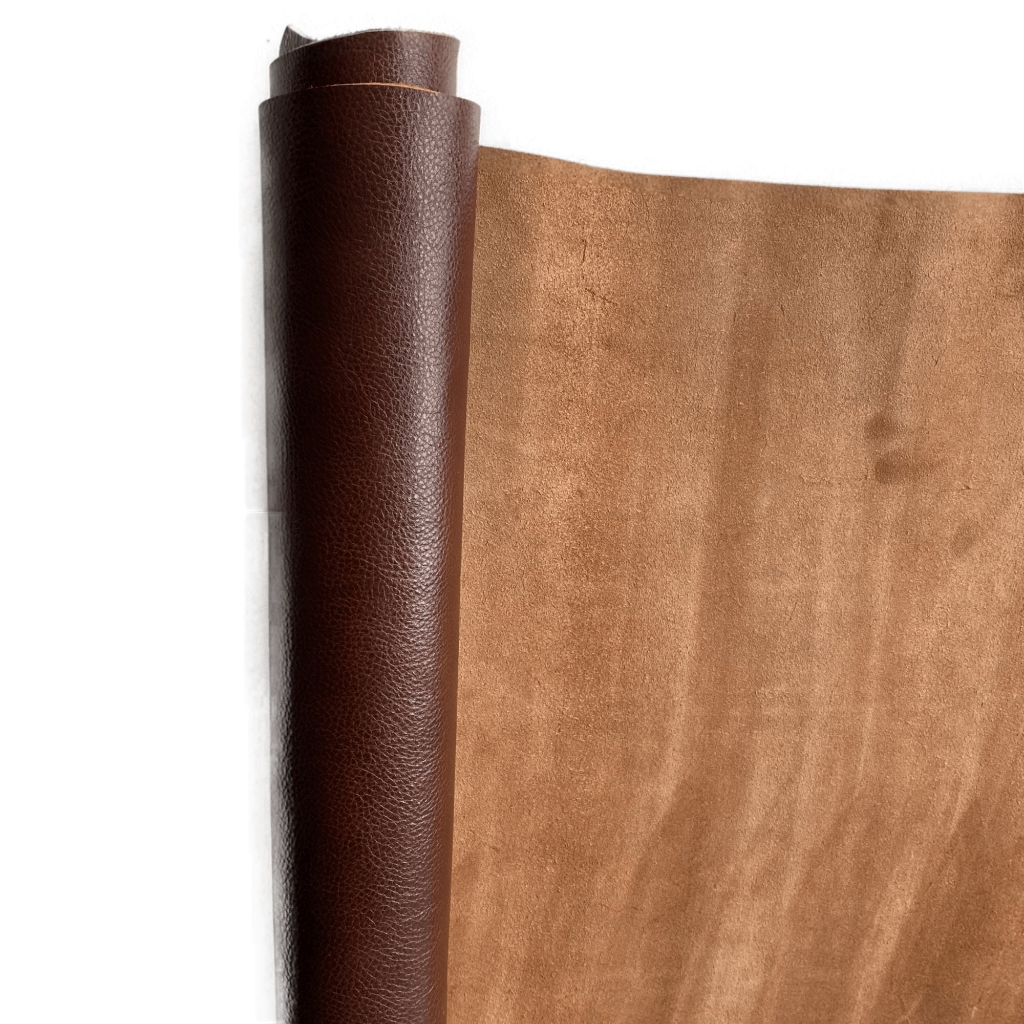 5mm DIY Thick Natural Veg Tanned Cowhide Leather Scabbard Sew Craft 10/20/30cm - Foto 2